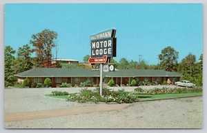 Postal Buchmann Motor Lodge Motel Fultondale AL Alabama - Imagen 1 de 2