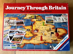 RARE Journey Through Britain 1988 Vintage Board Game Ravensburger Complete!!! - Picture 1 of 4