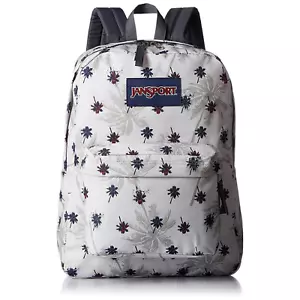 JanSport Superbreak Backpack - Goose Grey Urban Oasis - Picture 1 of 2
