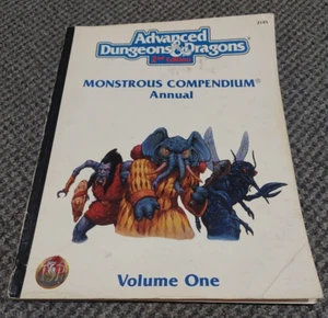 Monstrous Compendium Annual Volume One - Advanced Dungeons Dragons - TSR 2145 - Picture 1 of 8