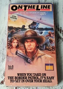 VG On The Line (1984) VHS, Authentic US Nelson Entertainment Release - Picture 1 of 7