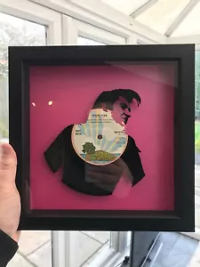 Bryan Ferry and Roxy Music - Virginia Plain Framed Vinyl Record Art 1972 - Picture 1 of 3