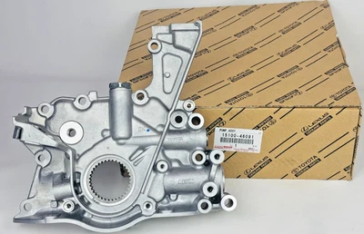 1510046091 Toyota Genuine Supra IS300 GS300 JZS160 2JZGE 24-Valve Oil Pump OEM - Image 1 of 4