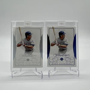 2016 Flawless Ryne Sandberg Cubs HOF Diamond Gem 17/20 And Sapphire 07/10 Sealed - Picture 1 of 6