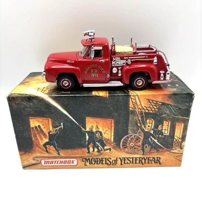Camioneta Ford Matchbox Models of Yesteryear Fire Engine Series 1953 nueva en caja Foto 1 de 4