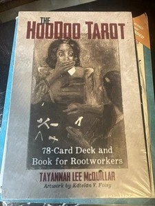 The Hoodoo Tarot 78-Card Deck and Book for Rootworkers (McQuilla and Foisy) - Picture 1 of 4