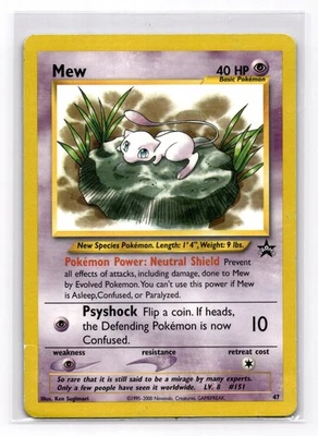 Mew (47) Promo WoTC Promo 47/53 MP - Image 1 of 2
