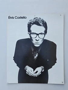 Lote 3 tarjetas póster colgante promocionales de Elvis Costello (diseño Barney Bubbles) - Imagen 1 de 9