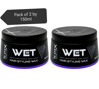 Totex Wet Look Hair Wax 150ml 2 PACK
