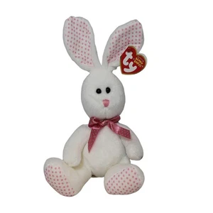 Ty Beanie Baby Gardenia - MWMT (Bunny White) Easter - Picture 1 of 1