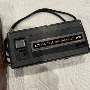 1975-79 Kodak Tele-Instamatic 608 Camera And Case Untested - Picture 1 of 8