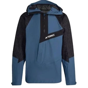 Neu mit Etikett $ 380 Adidas Terrex Techrock RAIN.RDY wasserdichte Anorak-Jacke XL - Bild 1 von 12