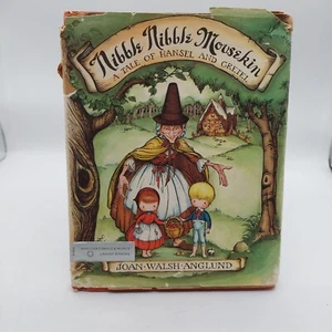 Nibble Nibble Mousekin Hansel and Gretel By Joan Walsh Anglund 1st ed HC DJ 1962 - Picture 1 of 11