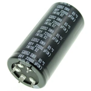 5-Pin Elko Capacitor Radial 22000µF 80V 85°C 40x80mm ESMH800VQT223MB80U 22000uF - Picture 1 of 1