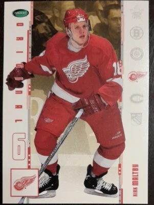 2003 - 2004 Parkhurst Kirk Maltby Original Six Red Wings #20 Hockey Card - Image 1 of 2