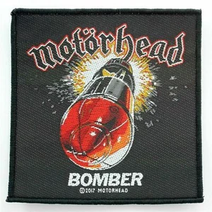 Motörhead Bomber gewebter Aufnäher woven Patch Neu & Official!