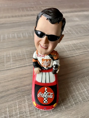 2002 NASCAR Coca-Cola Racing Family Tony Stewart Arby's Bobbing Head Cover