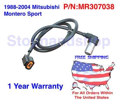 Nuevo sensor de velocidad de rueda ABS para conductor delantero izquierdo Mitsubishi Montero Sport 98-04 Foto 1 de 2