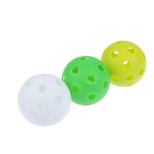 72MM Floorball Stick Ball PVC Plastic Soft Baseball Balls Sport Practice;vi S❤B