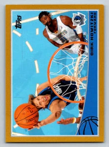 2009-10 Topps Gold #52 Dirk Nowitzki \2009 (ref 195633) - Picture 1 of 2