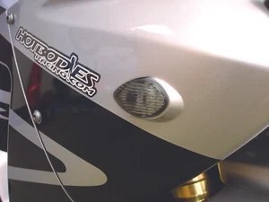 Hot Bodies Flushmount Front Turn Signals Smoke H04RR-SIG-SMK - Picture 1 of 1