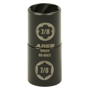 7/8” Ares Hex & Damaged Lug Remover ARES Impact Flip Socket. 1/2" Drive -New - Picture 1 of 6
