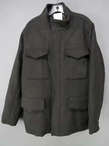 Michael Kors men's Wool Four Pocket Zipper Coat Size L # 18A 196 NEW - Picture 1 of 3