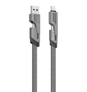 Universal 4 in 1 Multi USB Charger Charging Cable Lead For All Mobile Phones UK - Picture 1 of 22
