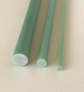 Varilla de plástico fenólico de vidrio de 3/4” de diámetro G 10 - Precio por pie - ¡Cortada a medida! - Imagen 1 de 1