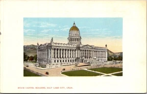STATE CAPITOL BUILDING Salt Lake City, UTAH UT cartolina inutilizzata - Foto 1 di 2