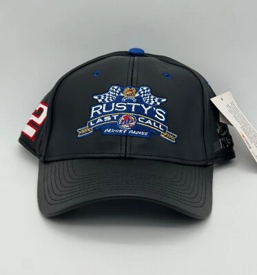 Gorra deportiva Rusty Wallace #2 Nascar Miller Racing de colección ajustada de cuero nueva con etiquetas dale Foto 1 de 4