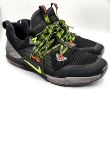 Nike Zoom Train Command Mens Shoes Size 9 Black Cross Training Gym Sneakers - Picture 1 of 11
