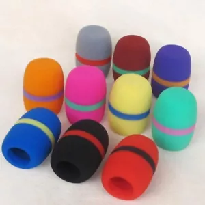 Pack de 10 couvre-brise micro en mousse épaisse remplacement pour microphones p - Bild 1 von 24