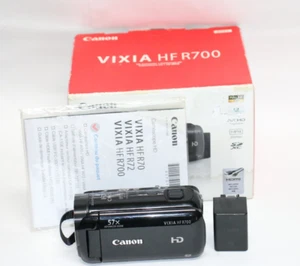Canon Vixia HF R700 Full HD Camcorder 57X Advanced zoom - Picture 1 of 12