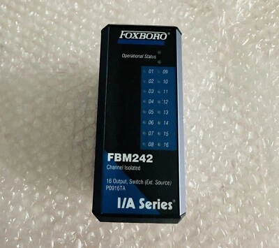 INVENSYS Foxboro FBM242 P0916TA Channel Isolated 16 Output Switch - Image 1 of 4