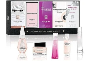 5 PC GIVENCHY LES CREATIONS PARFUMS DE GIVENCHY Women's Sealed Collection Minis - Picture 1 of 2