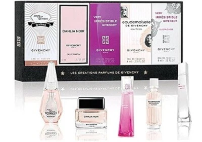 5 ШТ. Givenchy Les Creations Parfums De Givenchy Женская Запечатанная Коллекция Мини - Изображение 1 из 2