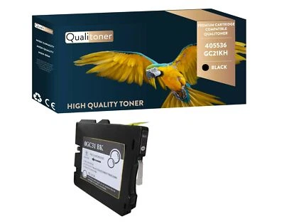 QUALITONER Toner x1 405536 GC21KH Noir compatible pour RICOH AFICIO - Photo 1/4