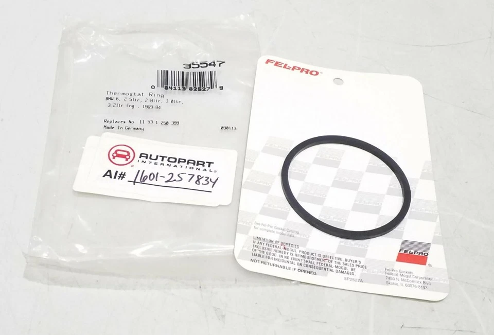 35547 Fel-Pro термостат кольцо Бесплатная доставка бесплатный возврат 35547 Fel-Pro - Изображение 1 из 3