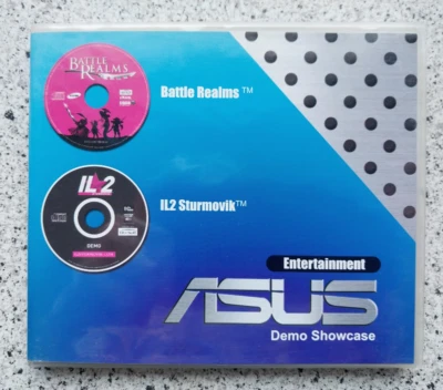 ASUS Demo Showcase - Battle Realms + IL2 Sturmovik - PC CD-Rom Game (2001) - Image 1 of 4