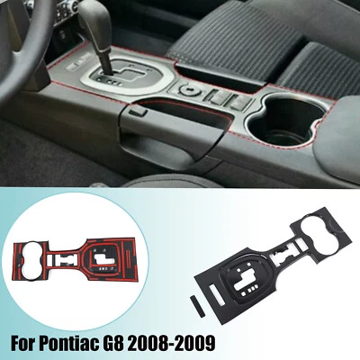 Cubierta negra brillante del panel de cambio de marchas de la consola central para Pontiac G8 2008-2009 EE. UU. Foto 1 de 4