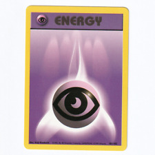 WOTC Vintage Psychic Energy 101/102 Base Set Pokemon Card 1999 English Near Mint