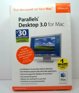 Parallels Desktop 3.0 for Mac Run Windows on Your Mac Sealed - Picture 1 of 3