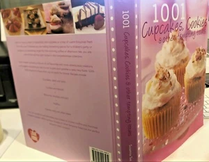 AS NEW 1001 CUPCAKES, COOKIES & OTHER TEMPTING TREATS DESERT BOOK HC JACKET - Picture 1 of 11