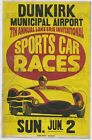 1960s Bobsy SR2 New York Race Vintage Plakat reklamowy 11x17 Lake Erie Dunkierka
