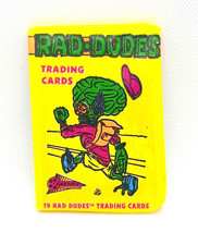 Pacific Rad Dudes 1990 Trading Cards 10 Pack Unopened