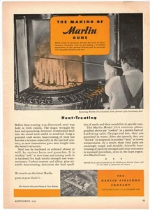 Vintage 1946 The Making of Marlin Guns New Haven CT print ad - Bild 1 von 1