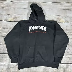 Thrasher Magazine Hoodie Herren Medium schwarz Kapuzenpullover Skater Skateboard - Bild 1 von 13