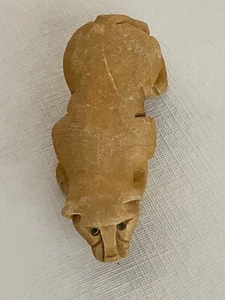 MOUNTAIN LION / PUMA / COUGAR - SIGNED Pottery Figurine - Picture 1 of 4
