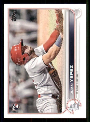 2022 Topps #506 Juan Yepez RC - Image 1 of 2